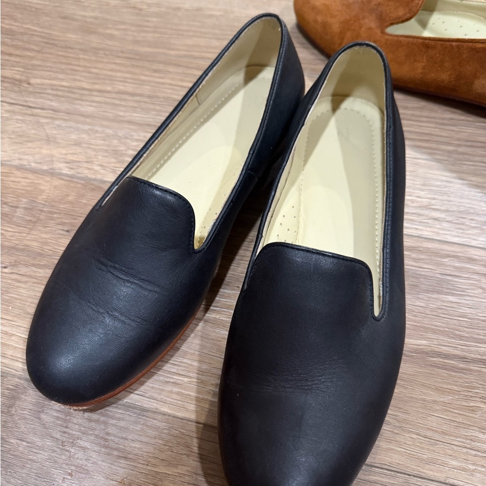 Nisolo everyday slip-on loafers - black leather